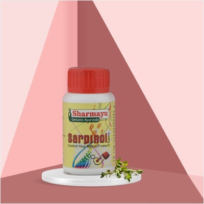 Sharmayu Ayurveda Sarpinol Tablet - 50 tabs