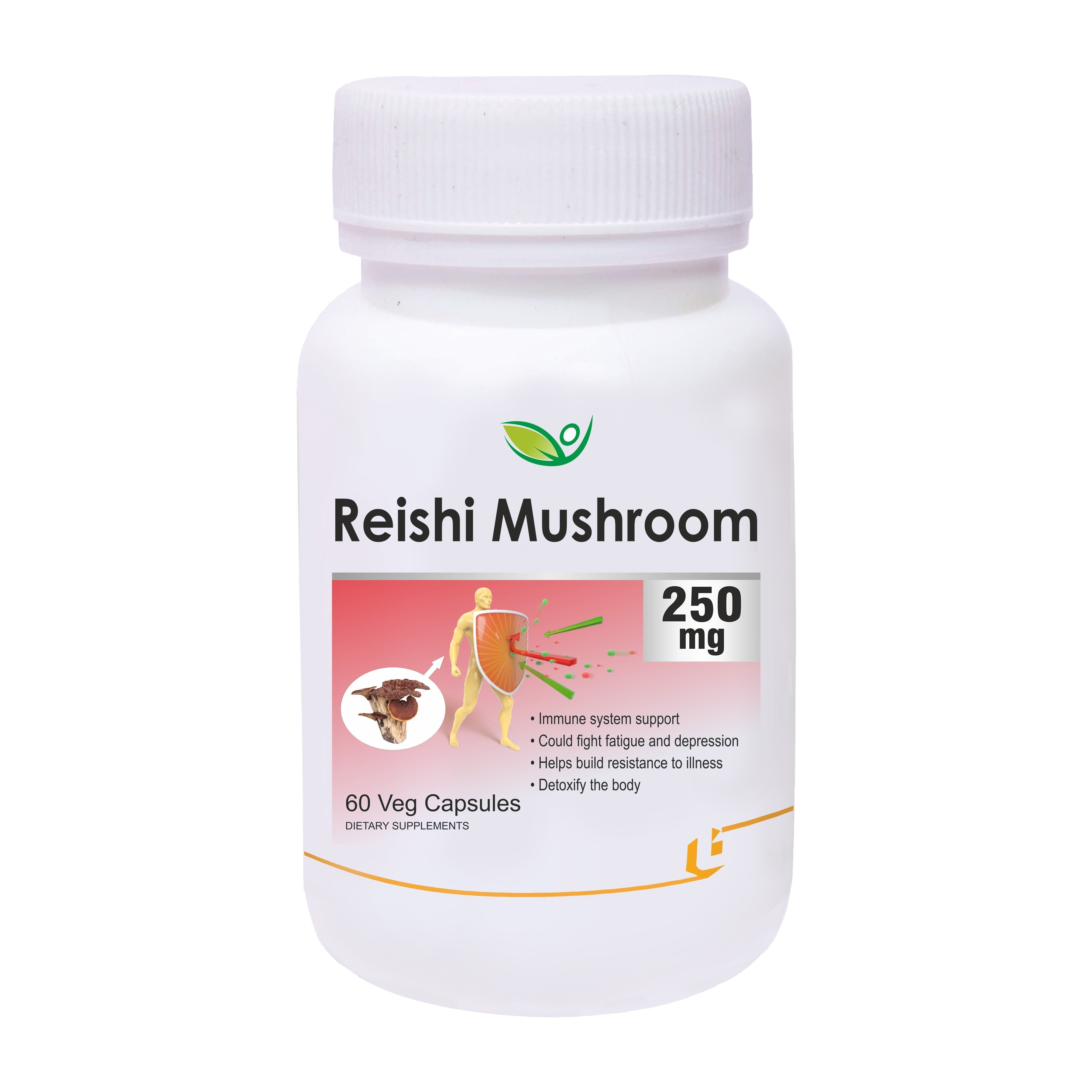Biotrex Reishi Mushroom 250mg - 60 tabs