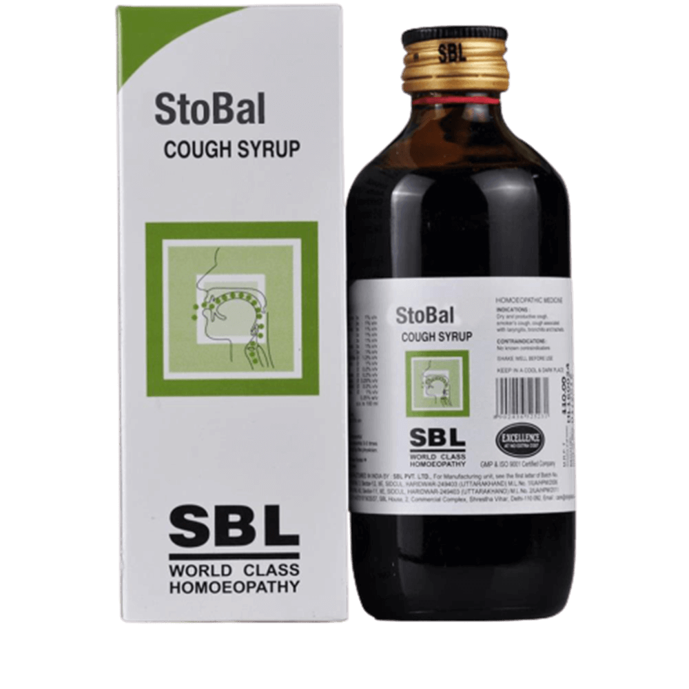 SBL Homeopathy Stobal Cough Syrup image 1