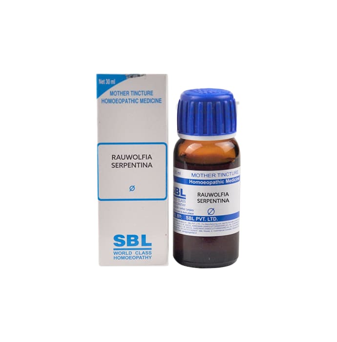 SBL Homeopathy Rauwolfia Serpentina Mother Tincture Q. image 1