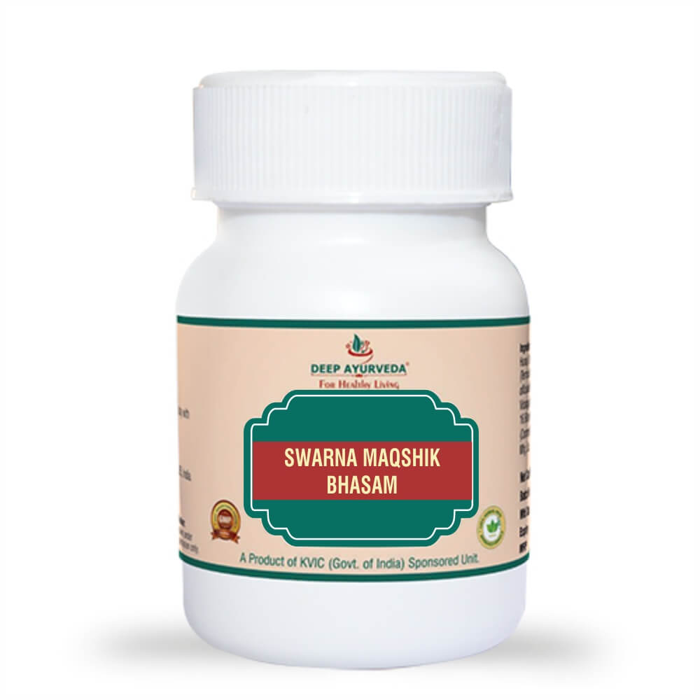Deep Ayurveda Swarn Makshik Bhasma - 10 gms