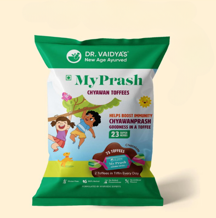 Dr. Vaidya's MyPrash Chyawan Toffees - 75 Toffees
