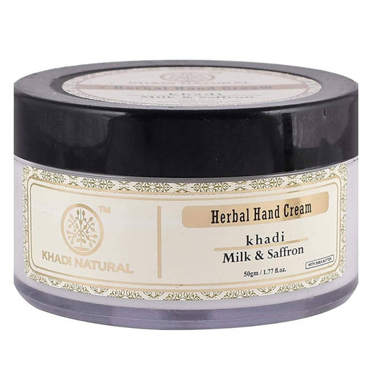 Khadi Natural Milk & Saffron Hand Cream - 50 gm image 1