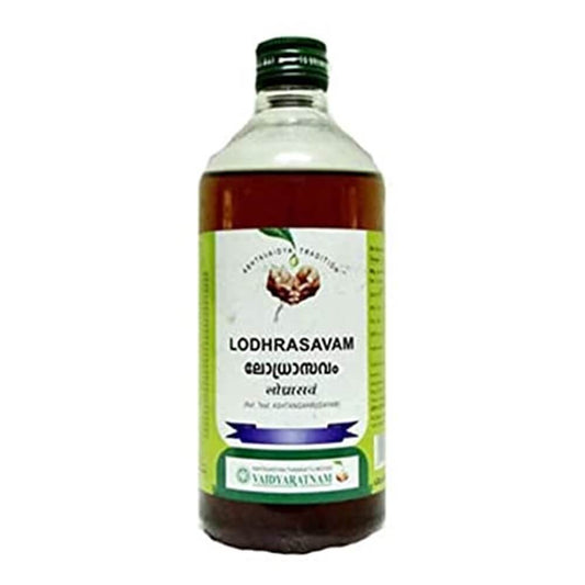Vaidyaratnam Lodhrasavam - 450 ml