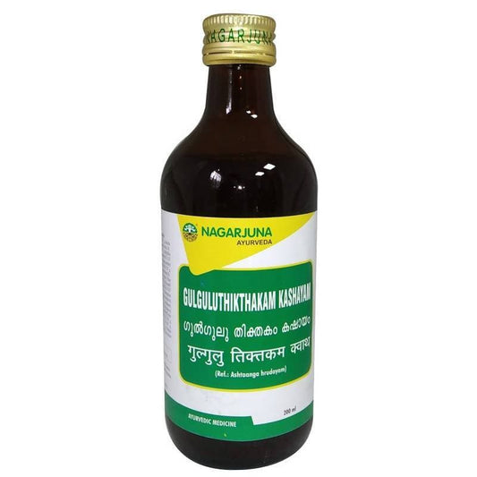 Nagarjuna Ayurveda Gulguluthikthakam Kashayam - 200 ml