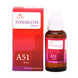 Allen Homeopathy A51 Tonsilitis Drops