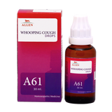 Allen Homeopathy A61 Whooping Cough Drops