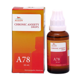 Allen Homeopathy A78 Chronic Anxiety Drops