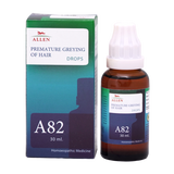 Allen Homeopathy A82 Premature Greying Of Hair Drops