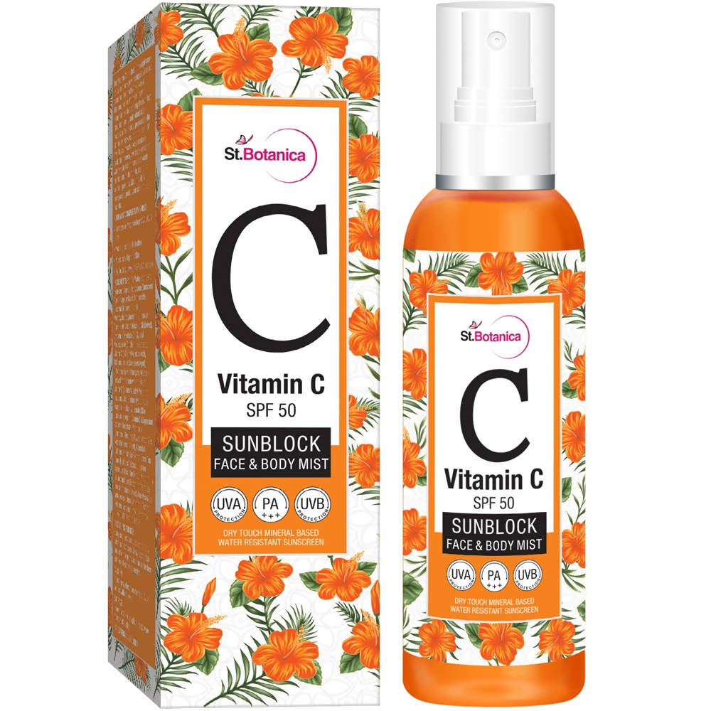 St.Botanica Vitamin C SPF 50 Sunblock Face & Body Mist image 2