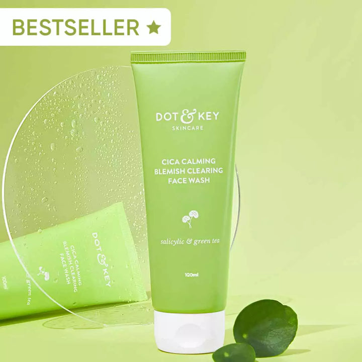 Dot & Key Cica Calming Blemish Clearing Face Wash - 100 ml image 2