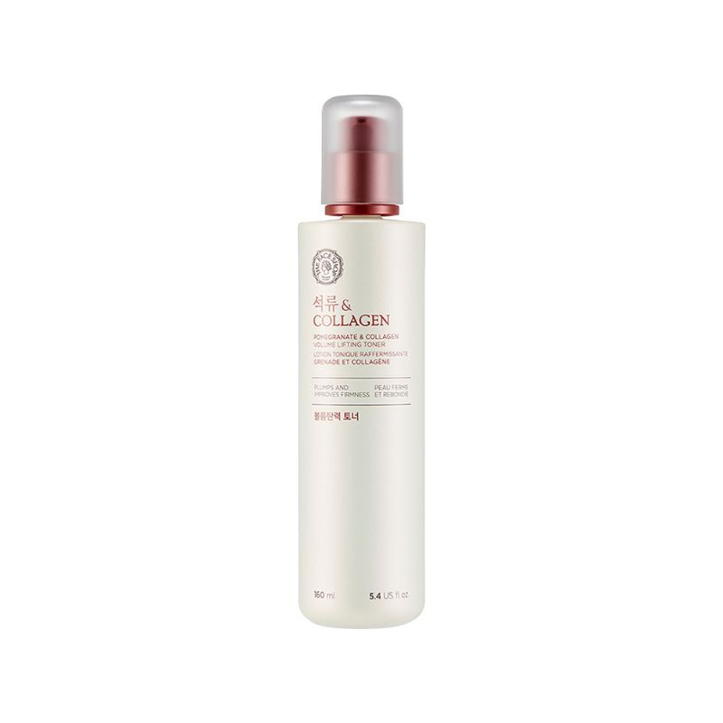 The Face Shop Pomegranate & Collagen Volume Lifting Toner -160 ml image 1
