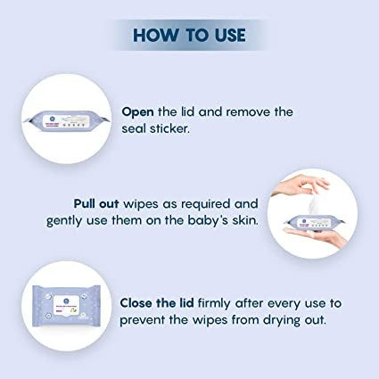 The Moms Co Natural Baby Water Wipes image 5