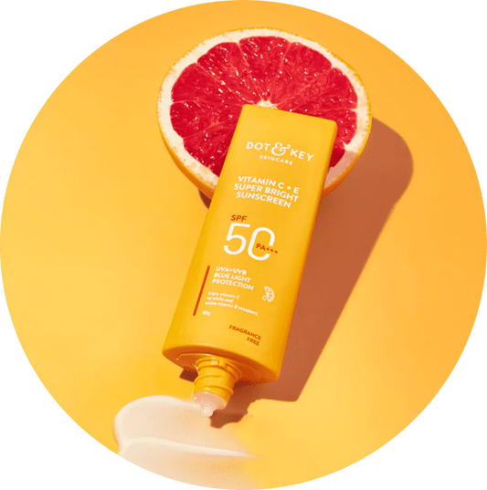 Dot & Key Vitamin C + E Super Bright Sunscreen SPF 50+++ - 50 gms image 1