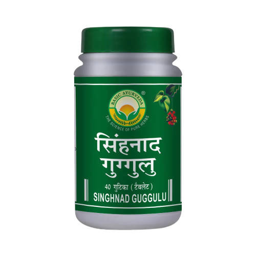 Basic Ayurveda Singhnad Guggulu - 40 Tablets