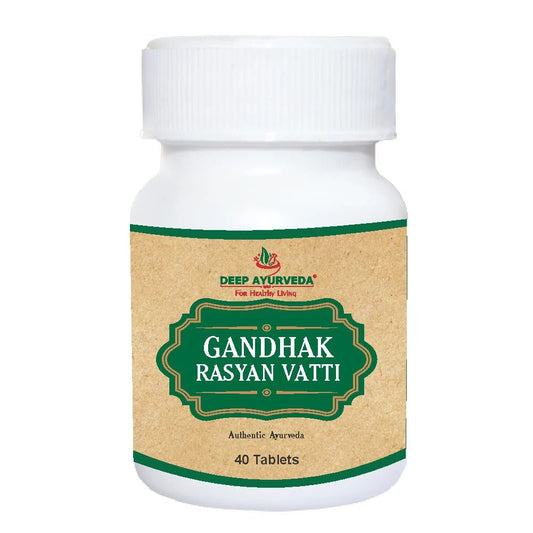 Deep Ayurveda Gandhak Rasayan Vati - 40 tabs