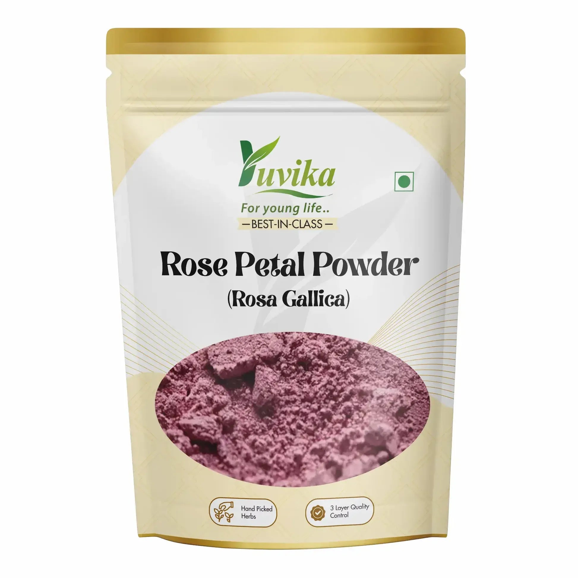 Yuvika Rose Petal Powder - Rosa Gallica - Gulab Patti Powder - 100gms