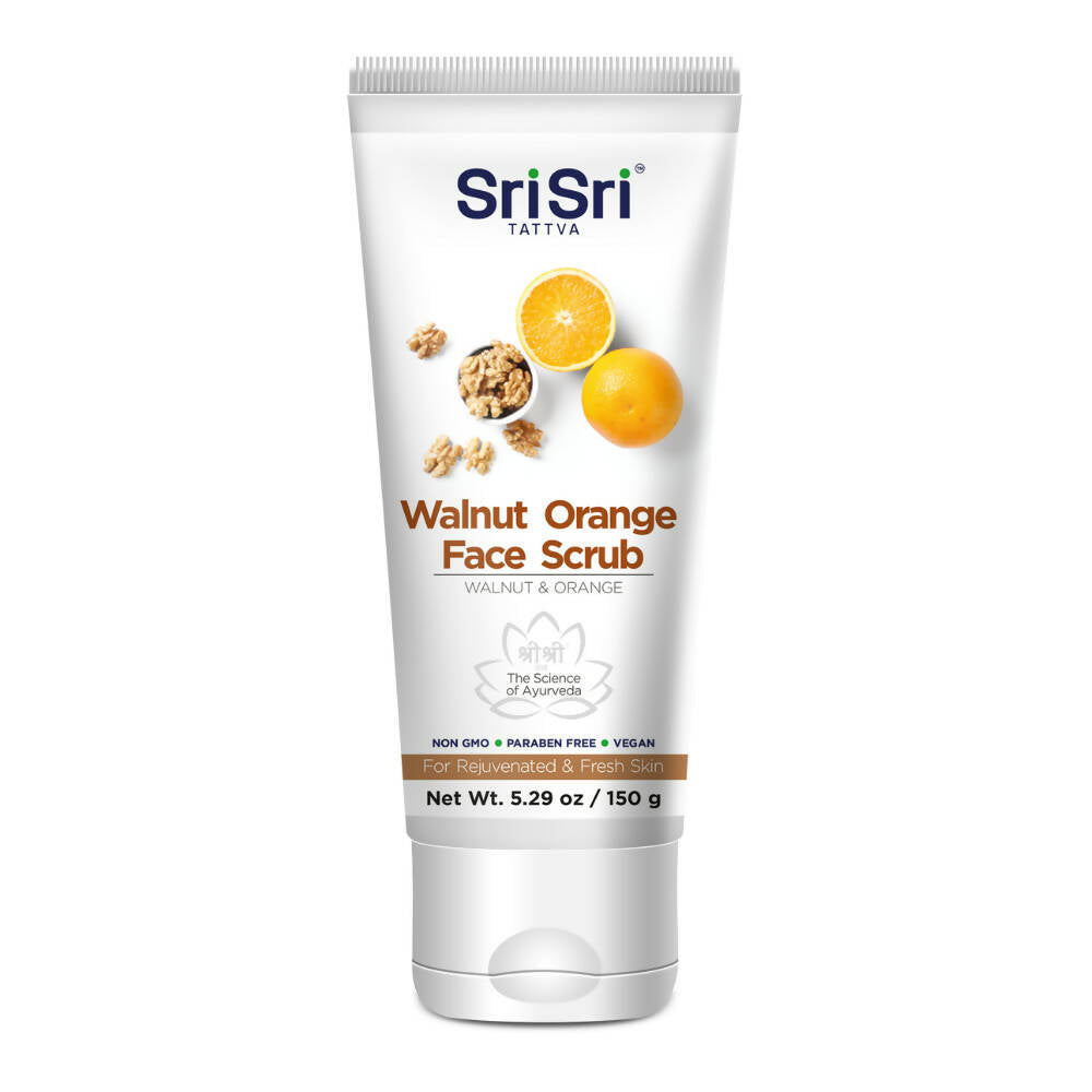 Sri Sri Tattva Walnut Orange Face Scrub