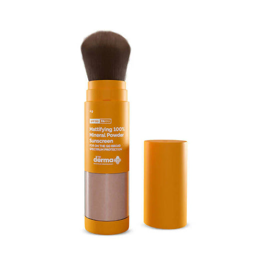 The Derma Co 100% Mineral Powder Sunscreen with SPF 50 -4 gm image 1