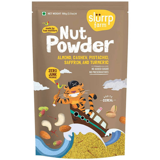 Slurrp Farm Nut Powder For Kids - 100 gms image 1
