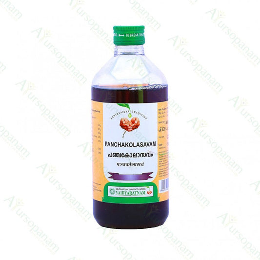 Vaidyaratnam Panchakolasavam - 450 ml