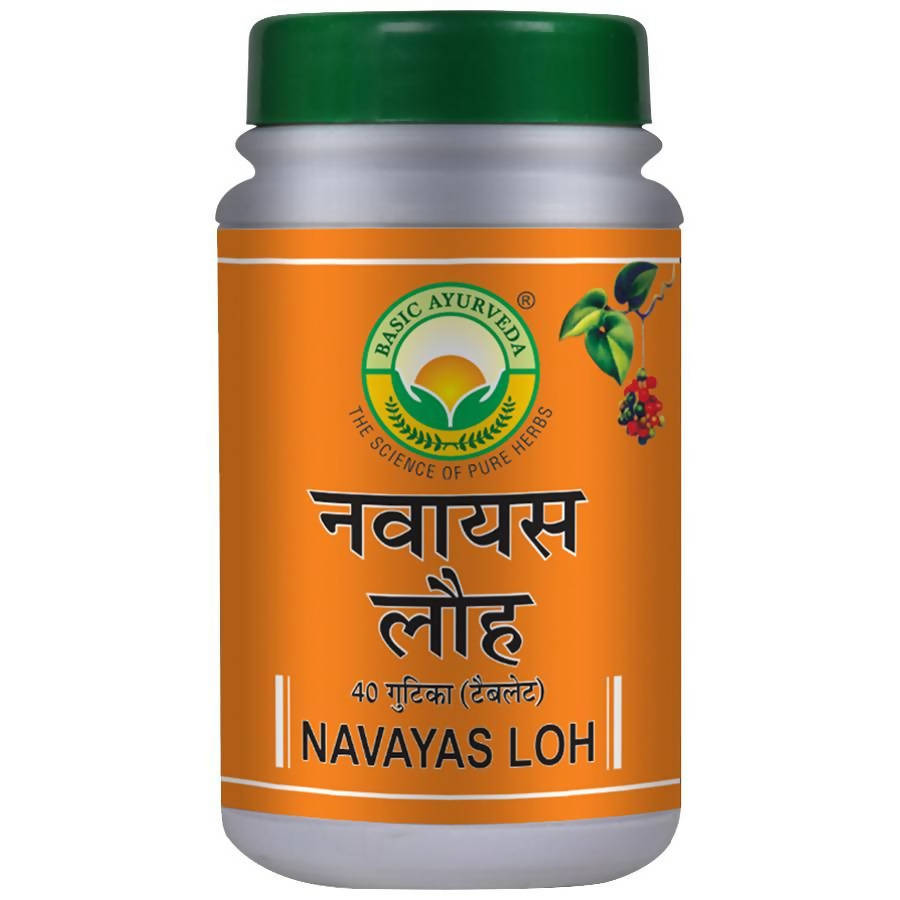 Basic Ayurveda Navayas Loh - 40 Tablets