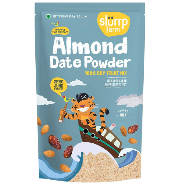 Slurrp Farm Almond Date Powder - 100 gms image 1