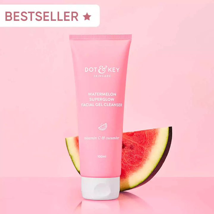 Dot & Key Watermelon Super Glow Facial Gel Cleanser - 120 ml image 1